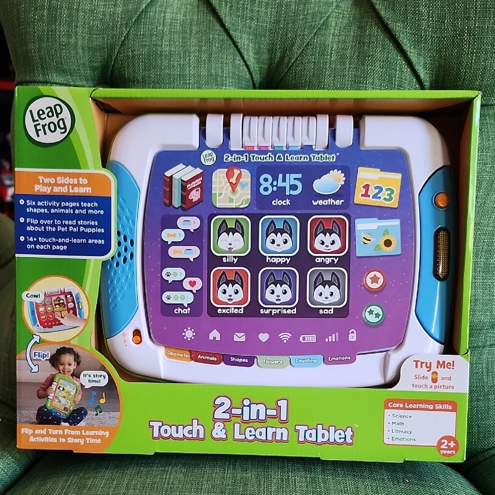LeapFrog 2-in-1 Touch & Learn Tablet